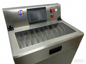 Fully automatic intelligent cleaning machine for printheads