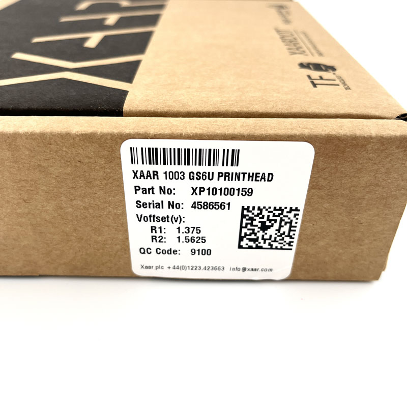 Xaar 1003 GS6U Printheads: Selection & Replacement Guide